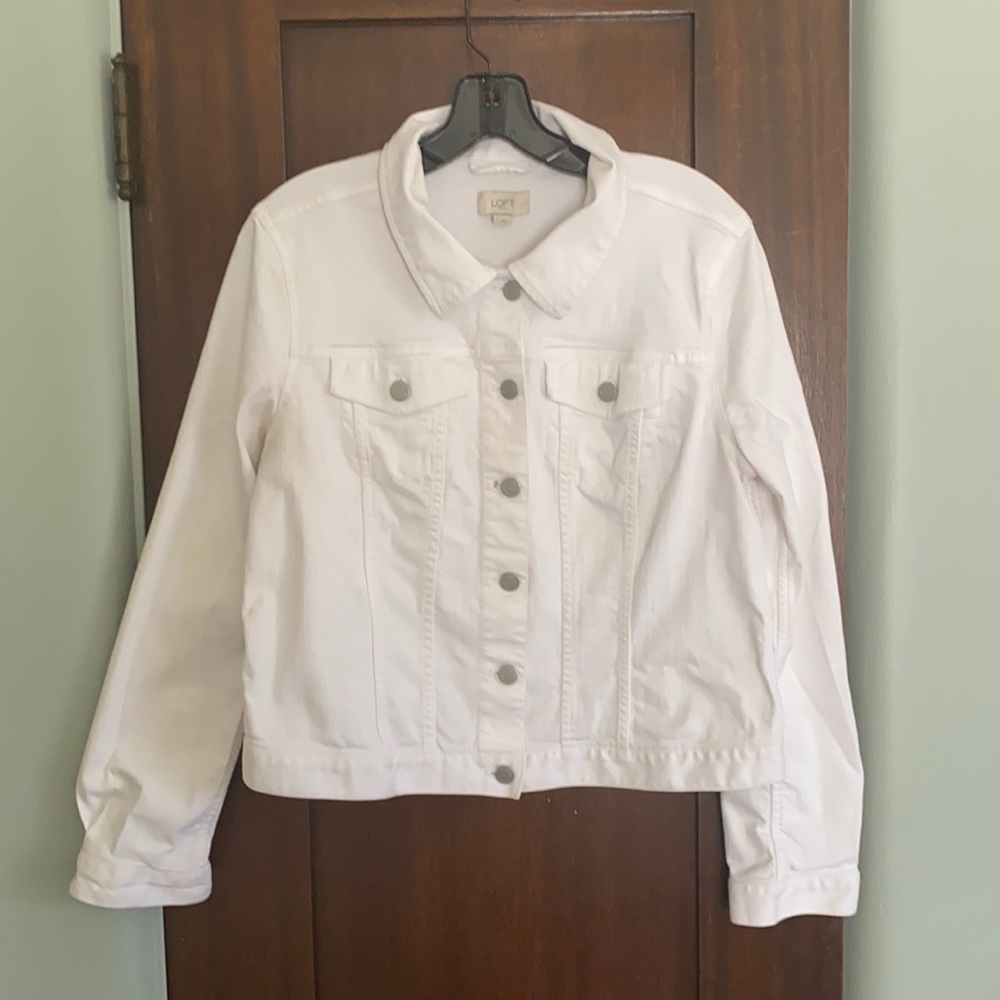 LOFT women’s size large denim jacket